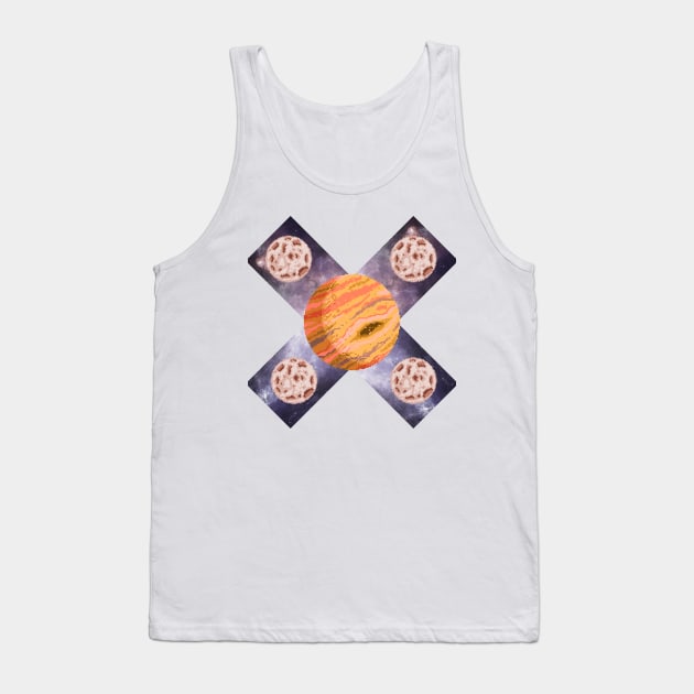 Pixel Jupiter Tank Top by mthbitencourt